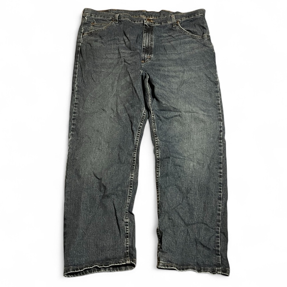 Plus Size Men’s Wrangler  Carpenter Jeans Dark Wash Denim Relaxed Fit  40x30 VTG